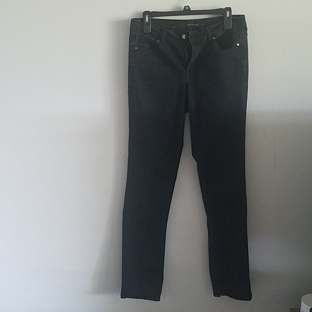 Black stoned washed Calvin Klein Jean's